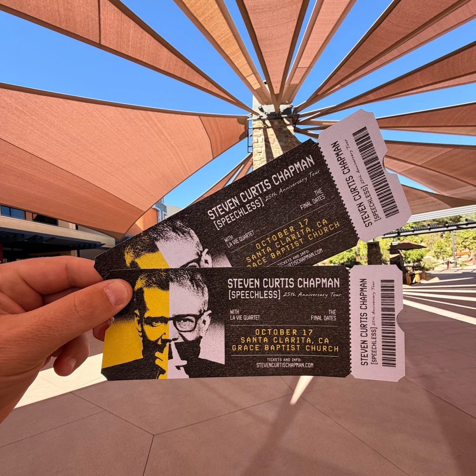 🎉 GIVEAWAY! 🎉

We&rsquo;re giving away 2 tickets to see Steven Curtis Chapman's Speechless Anniversary tour at Grace Baptist Church on October 17th at 7pm.

Want to win? Here&rsquo;s how to enter:

1. Like this post
2. Tag a friend you want to brin