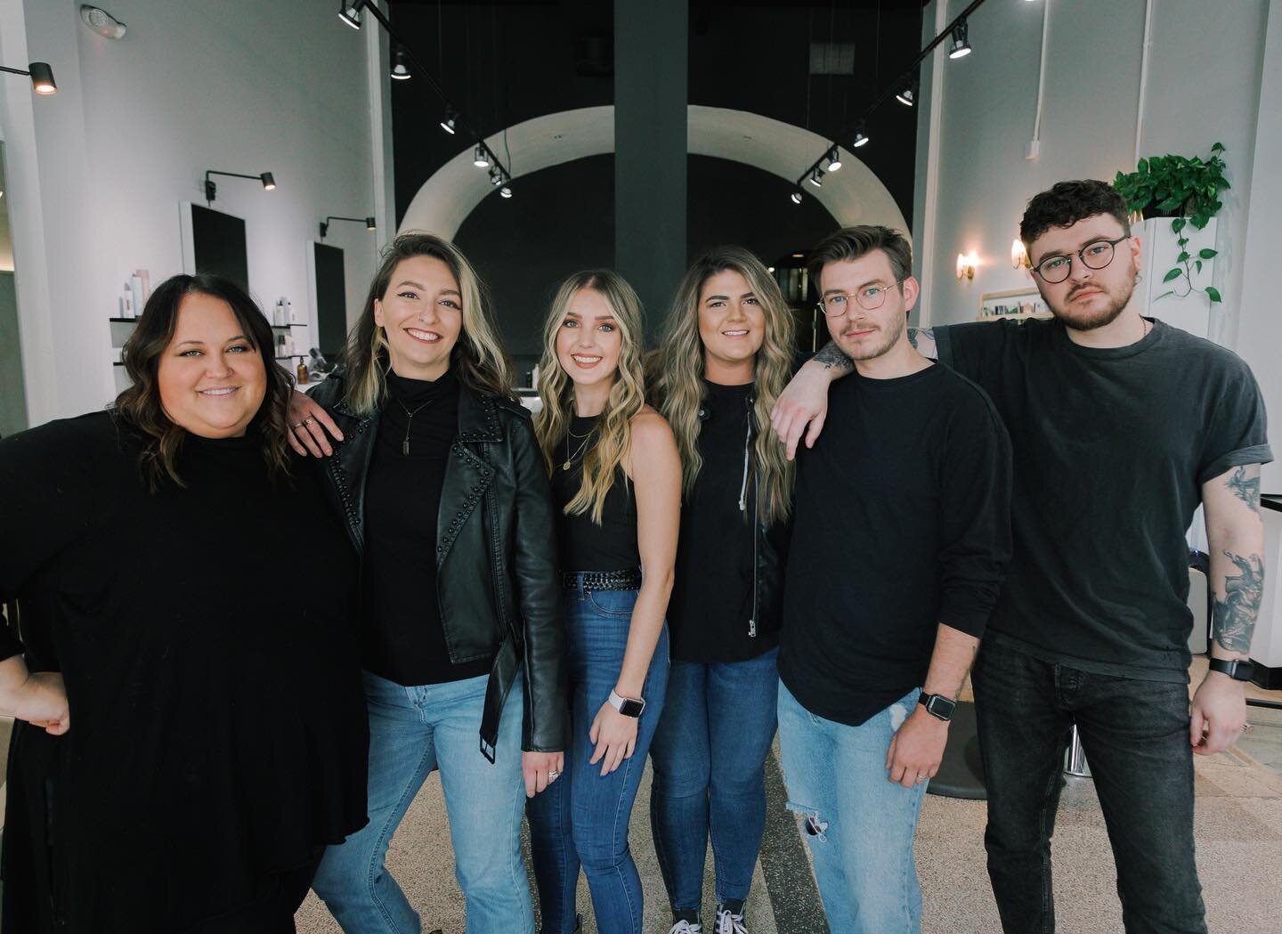 The Co.lab crew is all here! We may be small, but we&rsquo;re mighty! 💪🏼👊🏼
..
📷 Photo X @david_actually 
..
..
@kate_mccliment 
@ross_schultz 
@cortschultz 
@lanegrimes 
@sara_albertson 
@leighleighhair