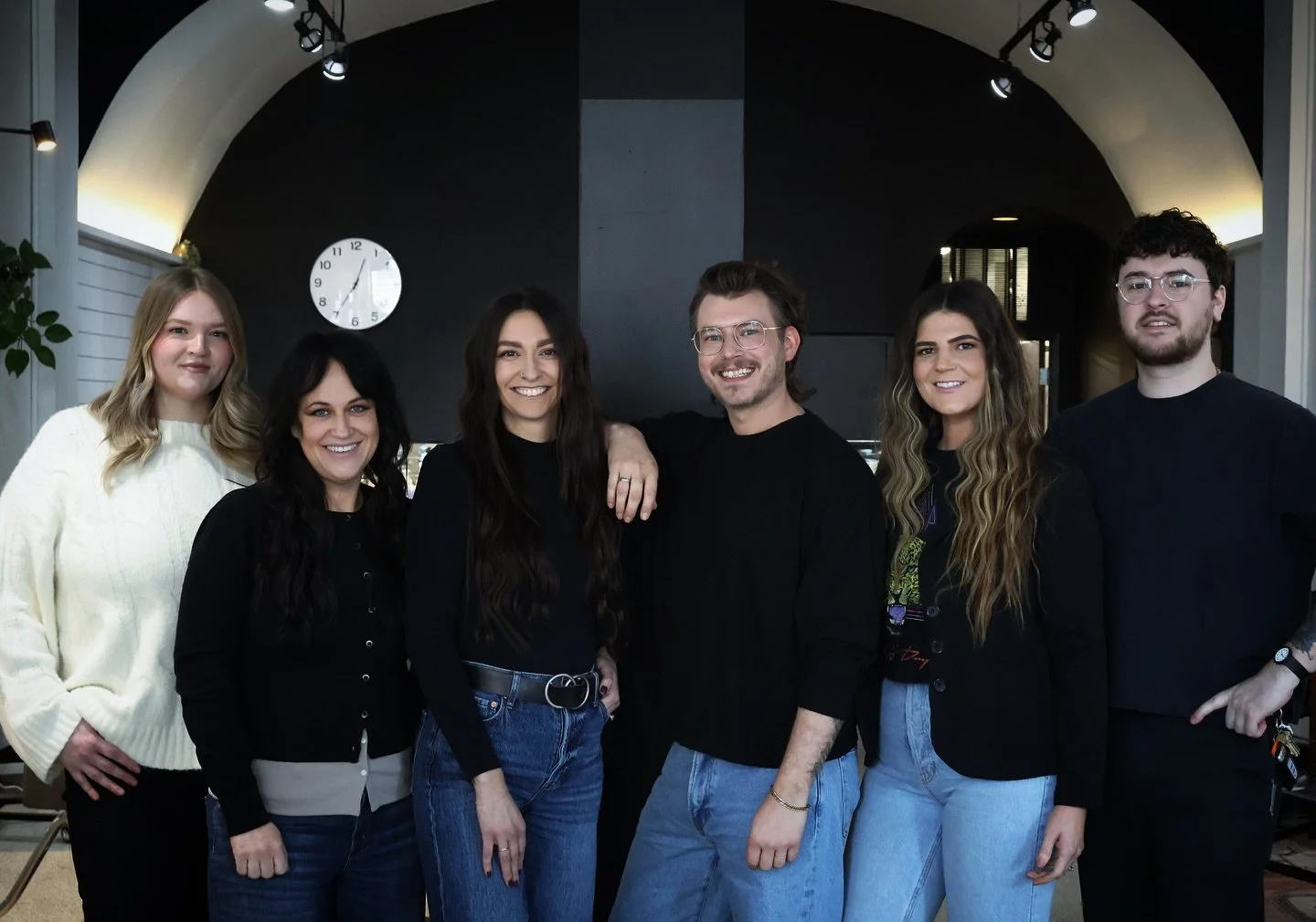 The new co.lab team photo just dropped! 👀 

#columbushairsalon #colabhairstudio #bestteamever #allforthesakeofgoodhair