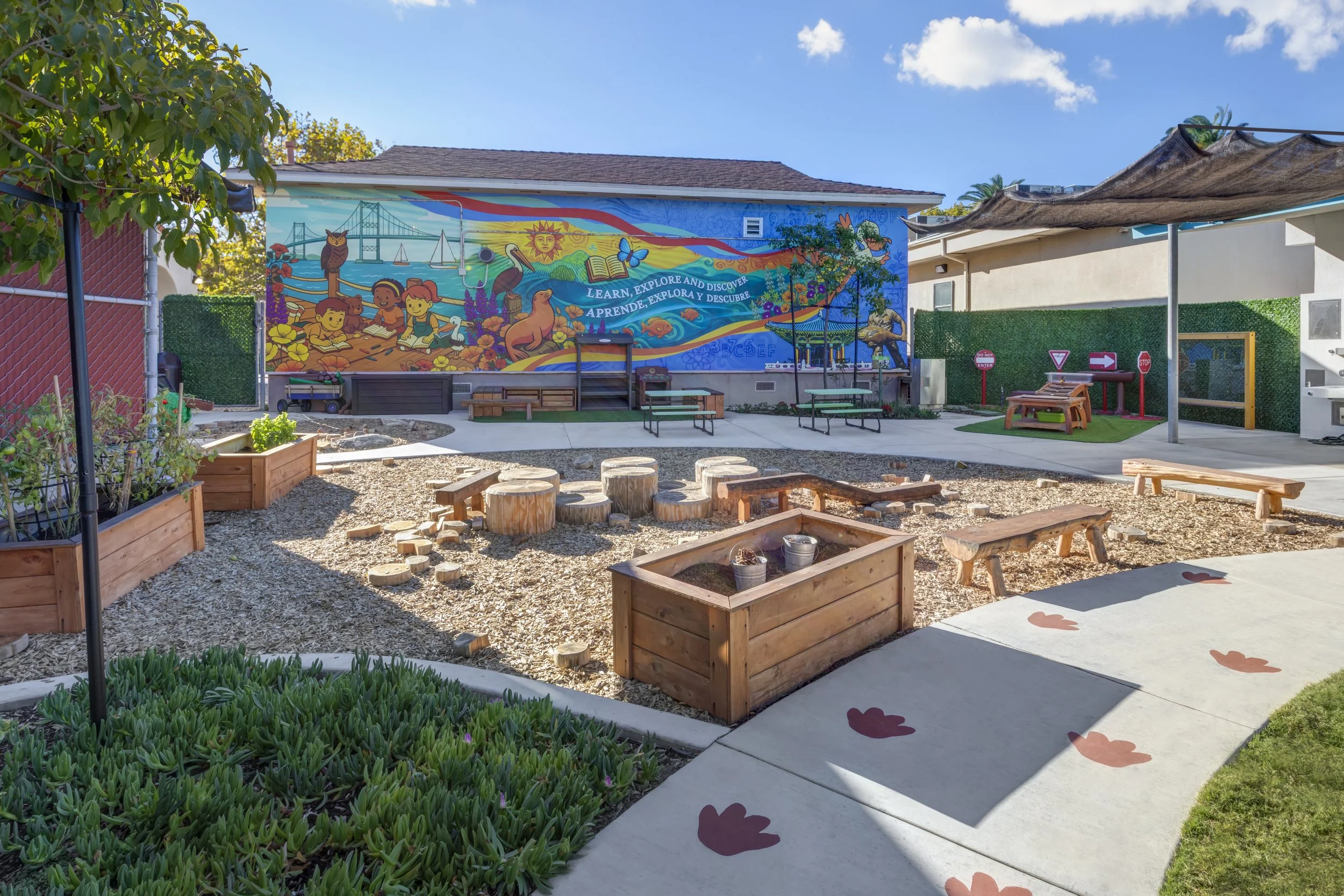 Nature Explore Outdoor Learning Enviroments | San Pedro Early Education Center