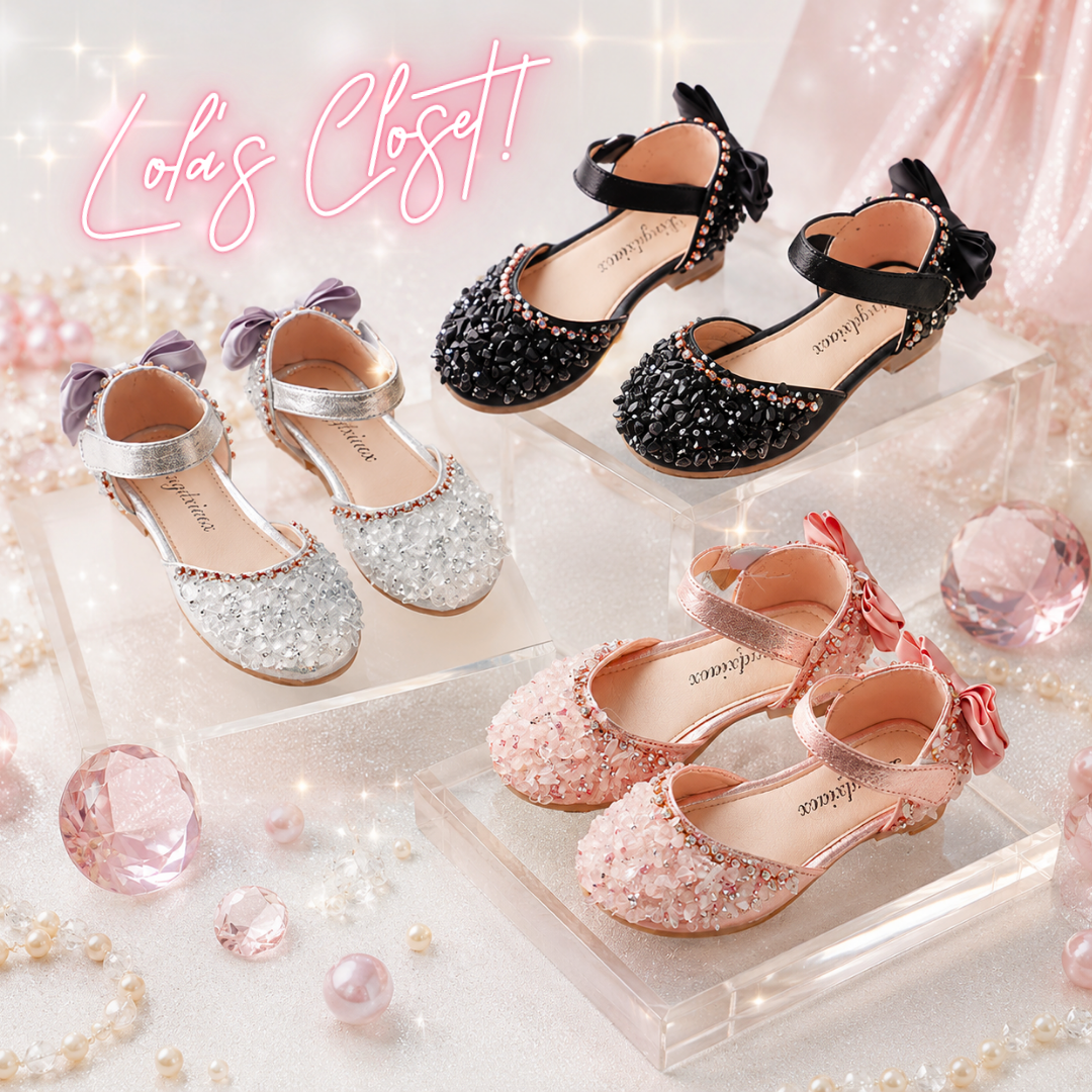 SUGAR CRYSTAL PRINCESS FLATS (3 Colors)