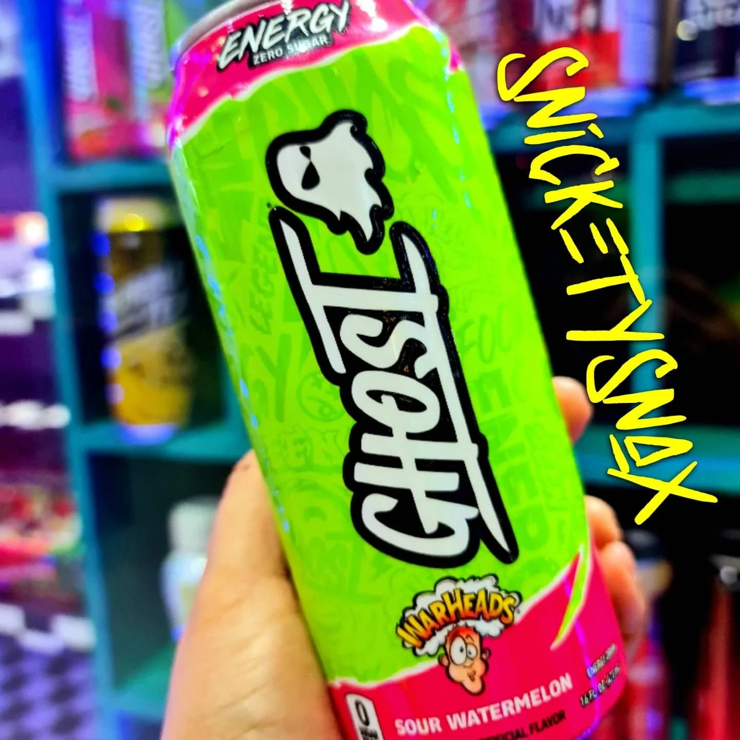 GHOST WARHEADS SOUR WATERMELON ENERGY DRINK — Rock x Lola