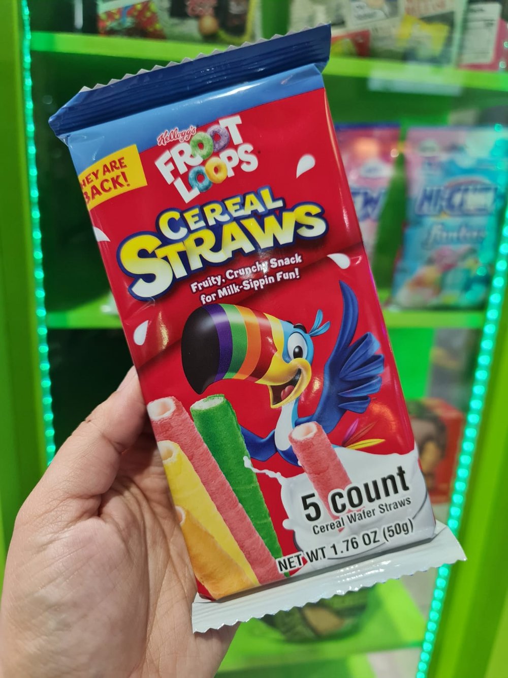 Froot Loops Cereal Straws 18 Count