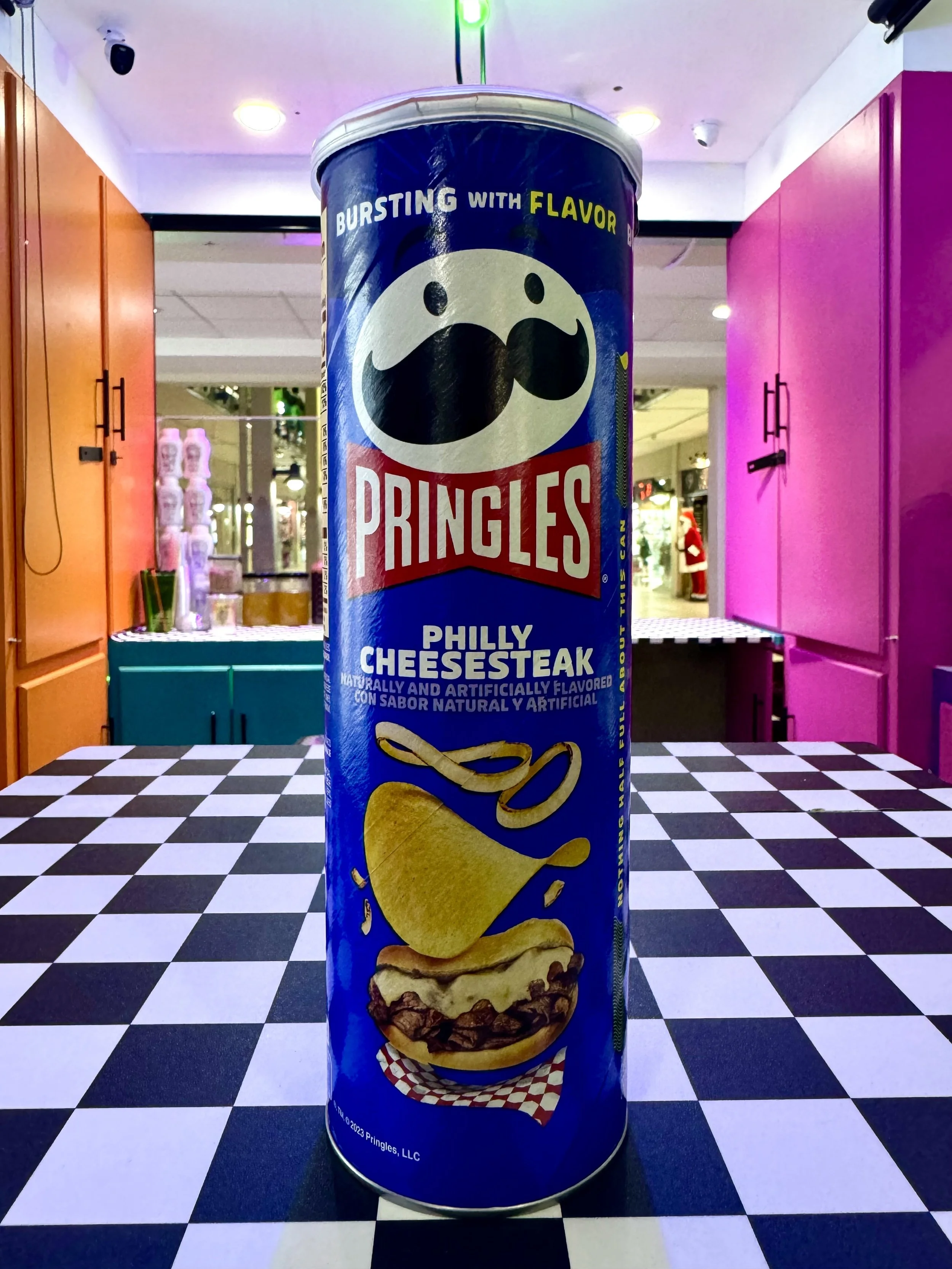 PRINGLES - PHILLY CHEESESTEAK FLAVOR