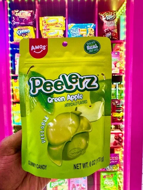 AMOS GUMMY PEELERZ - GREEN APPLE