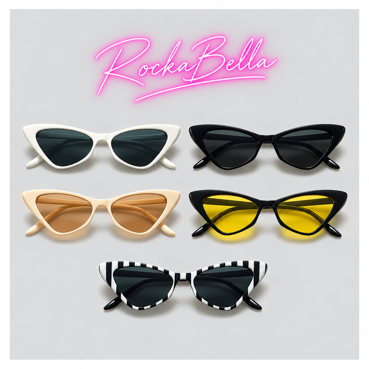 Retro Chic Cat-Eye Sunglasses