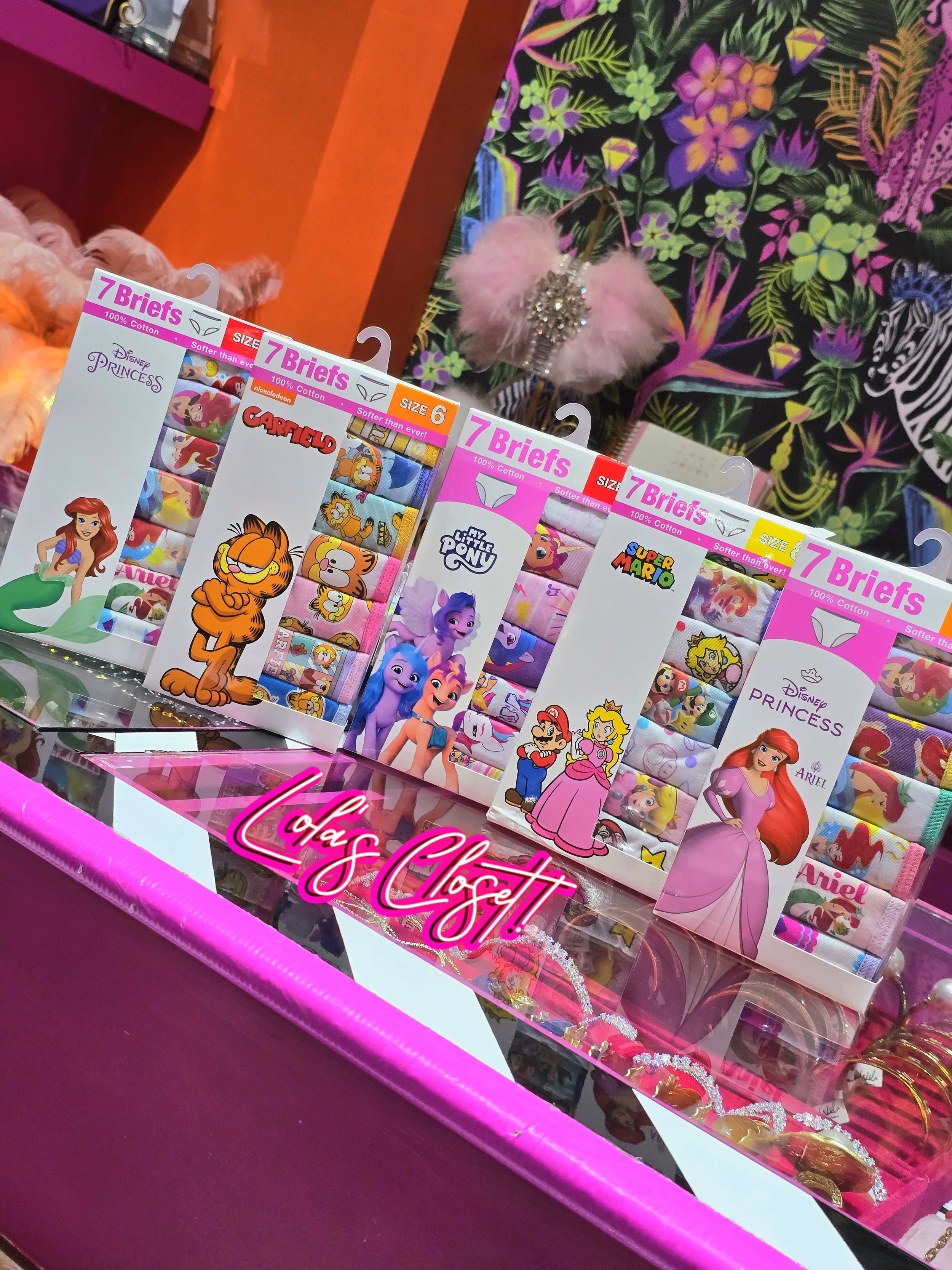 GIRLS' UNDERWEAR SETS