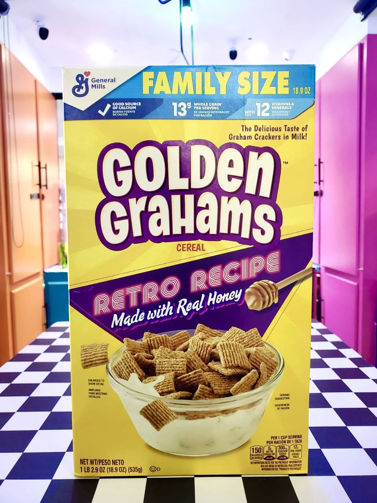 GOLDEN GRAHAMS CEREAL