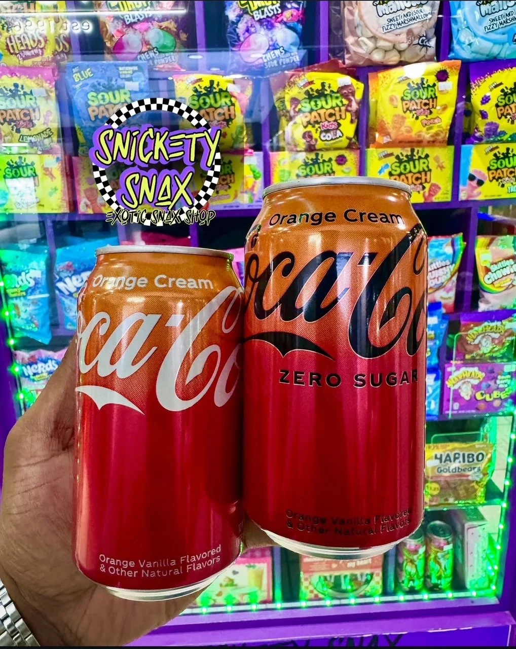 COCA COLA - ORANGE CREAM