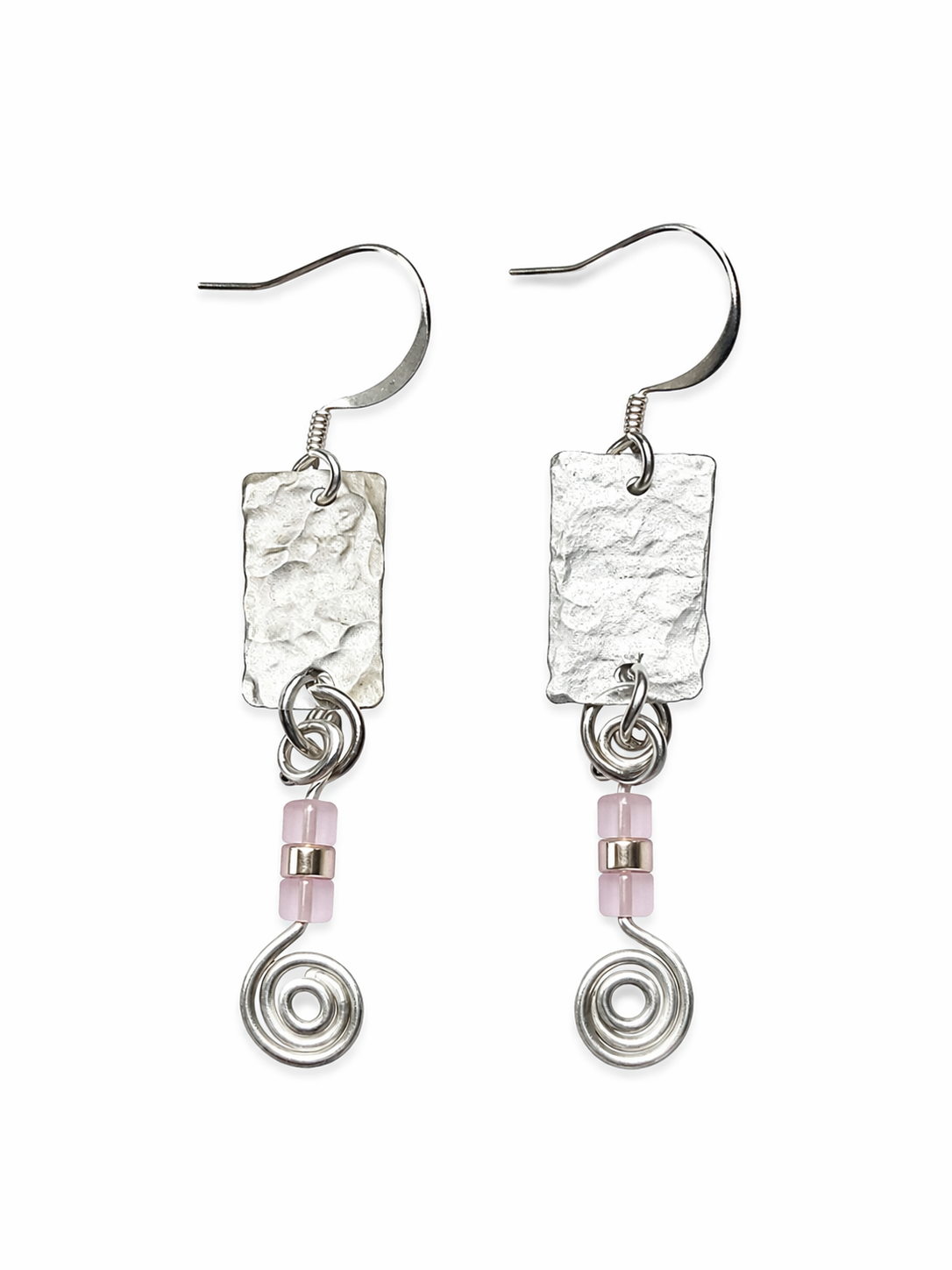 'So Hammered' Textured Metal Earrings