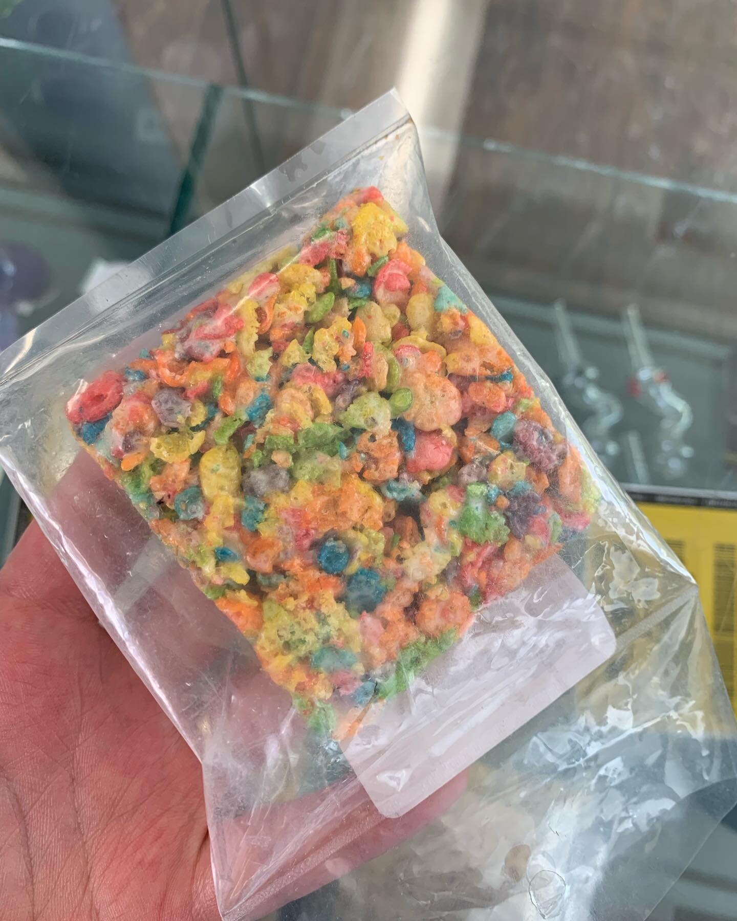 ‼️❕ N E W  G O O D I E S ❕‼️ Come in and check out our delicious fruity pebble rice treats. They are sure to curve any munchies you have and give you that awesome wind down you&rsquo;re looking for. Not feeling something sweet? Try one of our tinctur