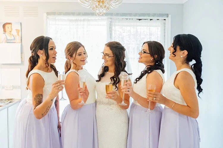 Caitlin & Bridesmaids