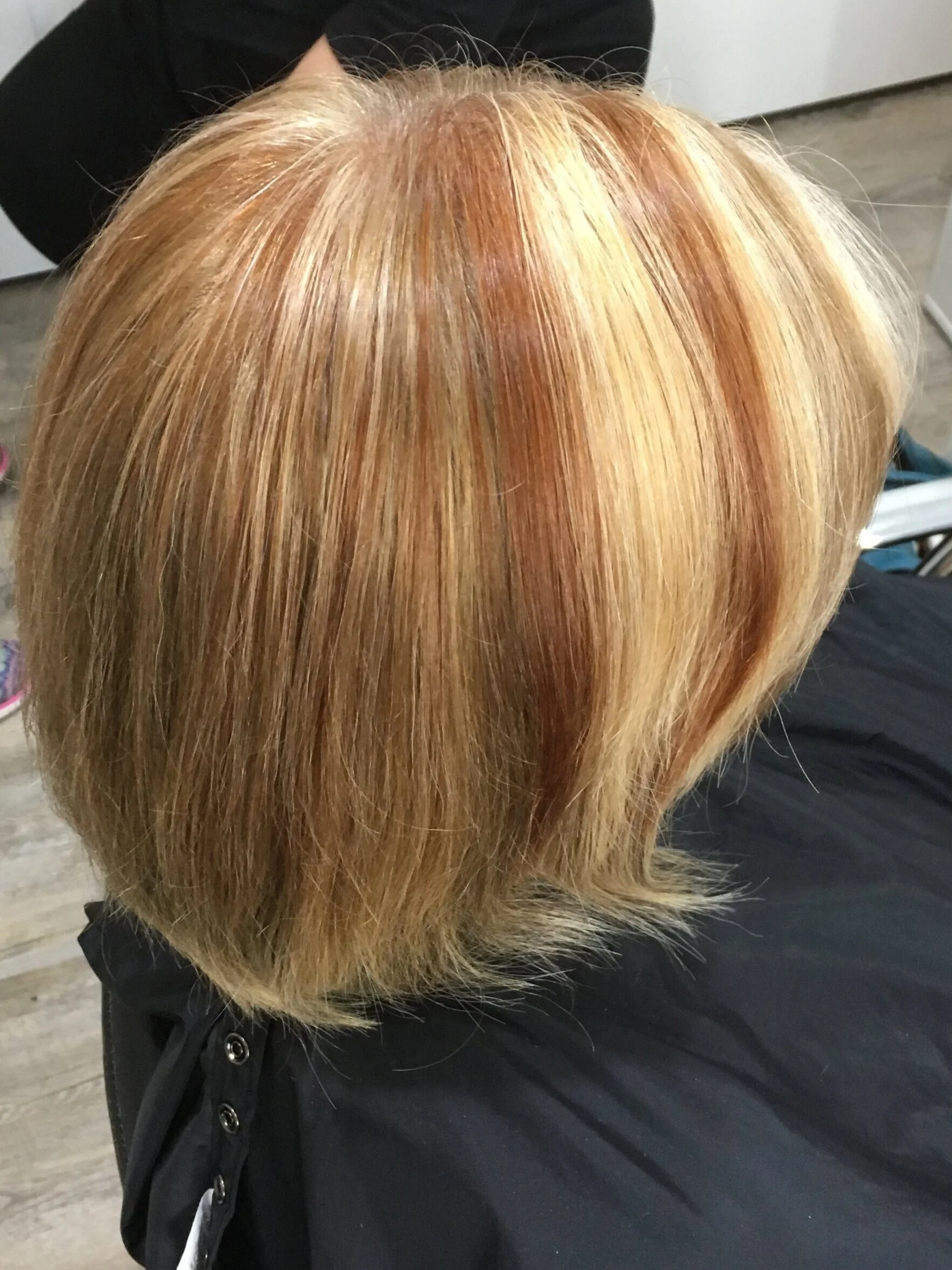 Copper and Chunky Blonde