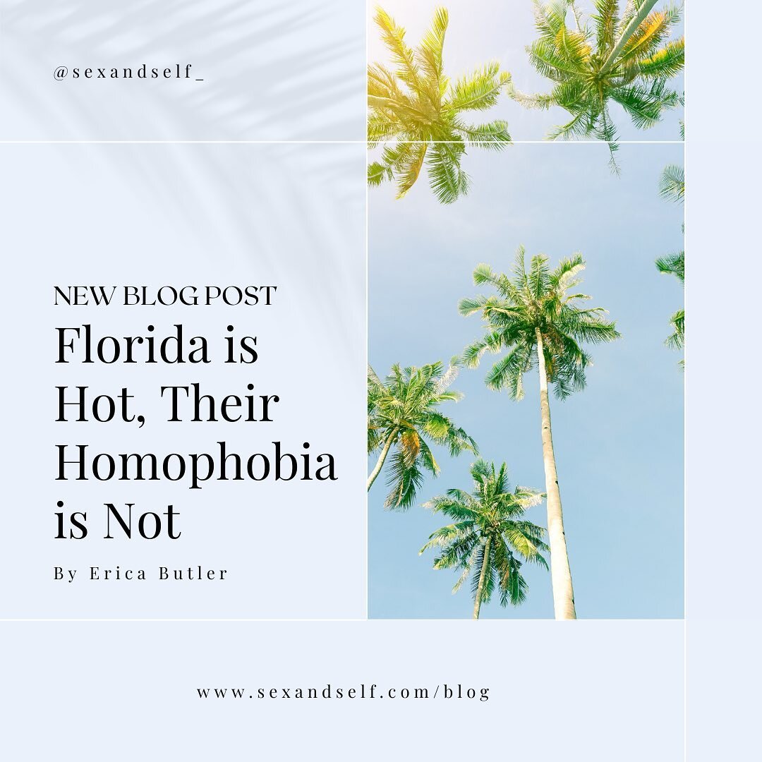 🌴 NEW BLOG POST 🌴

Head over to our blog to check out the new article by the amazing Erica Butler, &ldquo;Florida is Hot, Their Homophobia is Not&rdquo;. ✨

Link is in our bio!