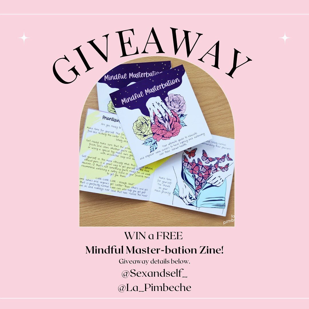 We are having a GIVEAWAY with @la_pimbech! 

Check our our Mindful Mater-nation Zine! This guide of 13 pages will help you learn more about your intimate body and all the incredible things it does for you in hope it will empower you to feel yourself.