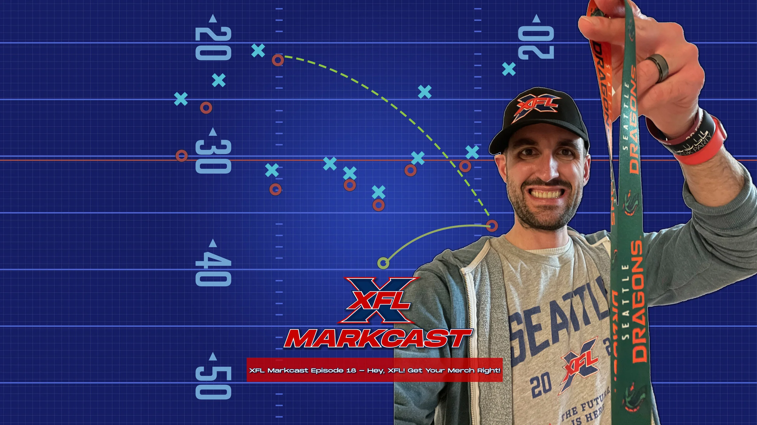 XFL Markcast Episode 18 - Hey, XFL! Get Your Merch Right!