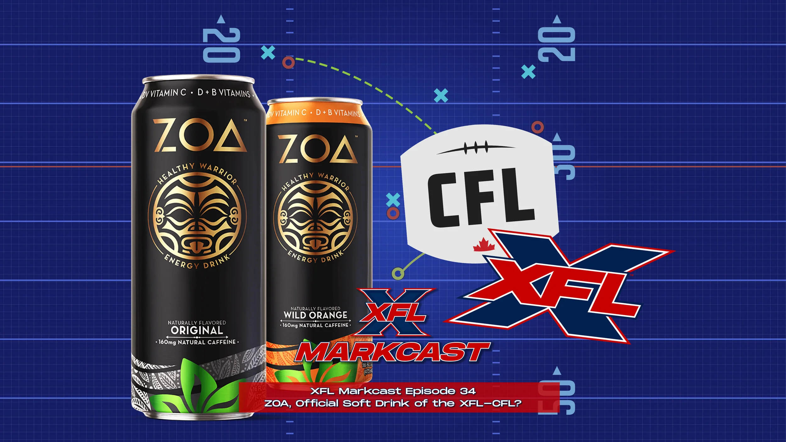 Episode 34 - ZOA, Official Soft Drink of the XFL-CFL?