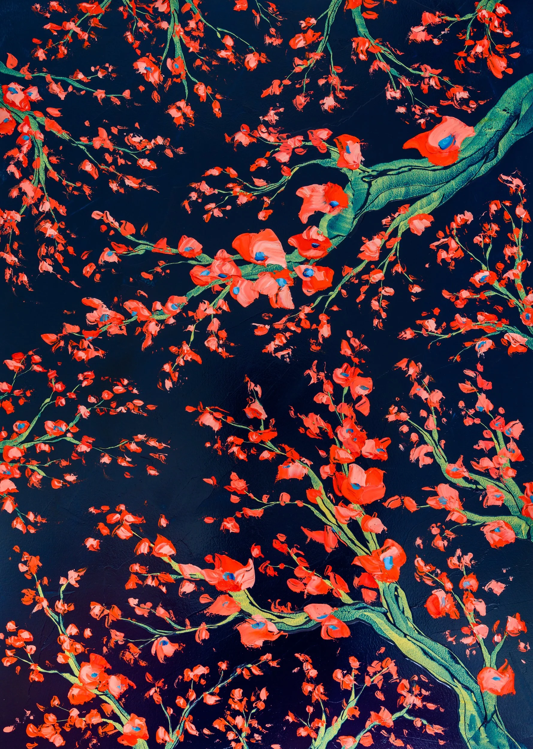 "Good Luck Charms" 22" x 30" Oil on Paper. AVAILABLE Contact the Artist