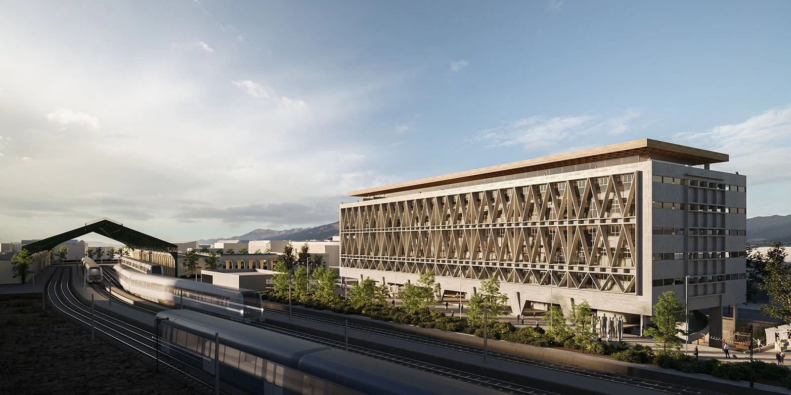 Renders Arquitectura: concurso Empresa de Ferrocarriles del Estado ...