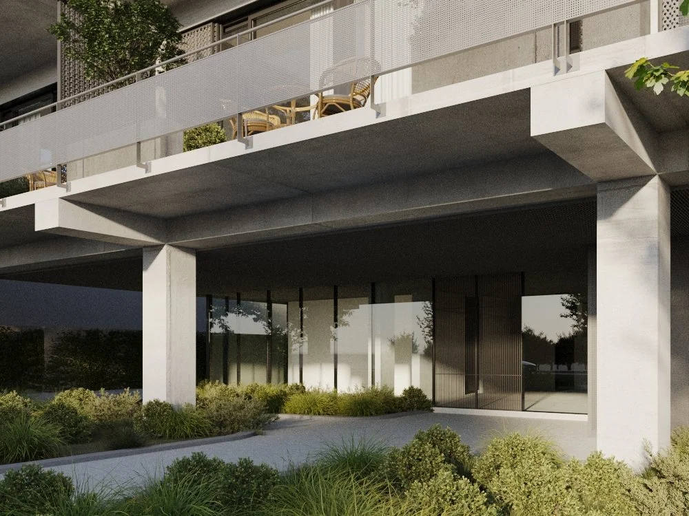 Renders Inmobiliarios - M2100 Providencia — Luft Render 3D