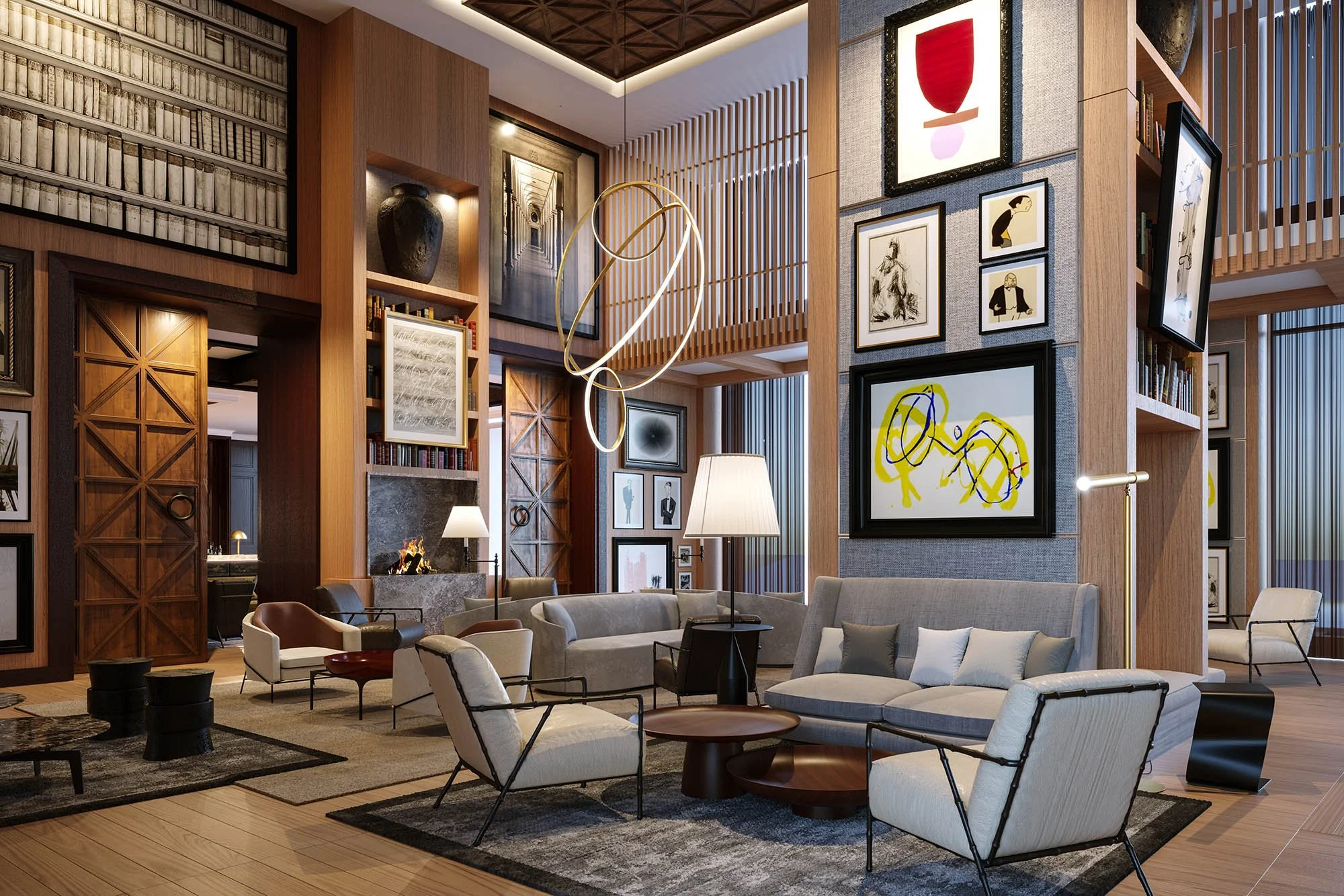 Renders 3D para Hotel - Vista Mar, Perú — Luft Render 3D