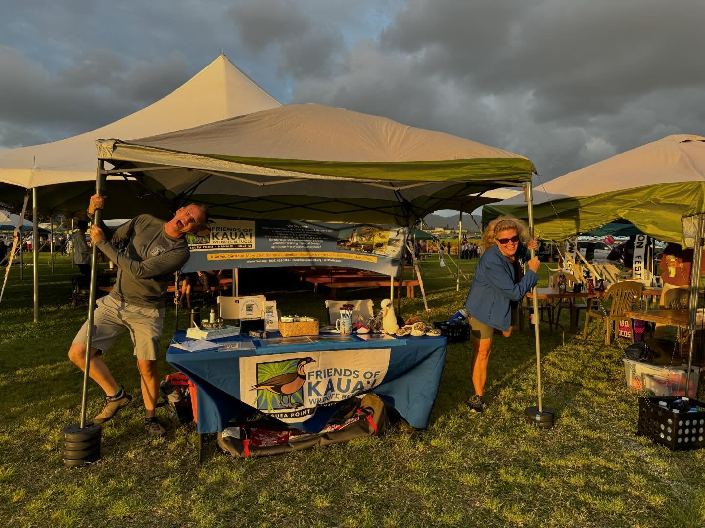 Our full day of special events started out at the 45th Annual Kaua&rsquo;i Charity Walk. It was a blustery but beautiful day and provided a great opportunity to inspire some of tomorrow&rsquo;s wildlife conservationists and community members, while r