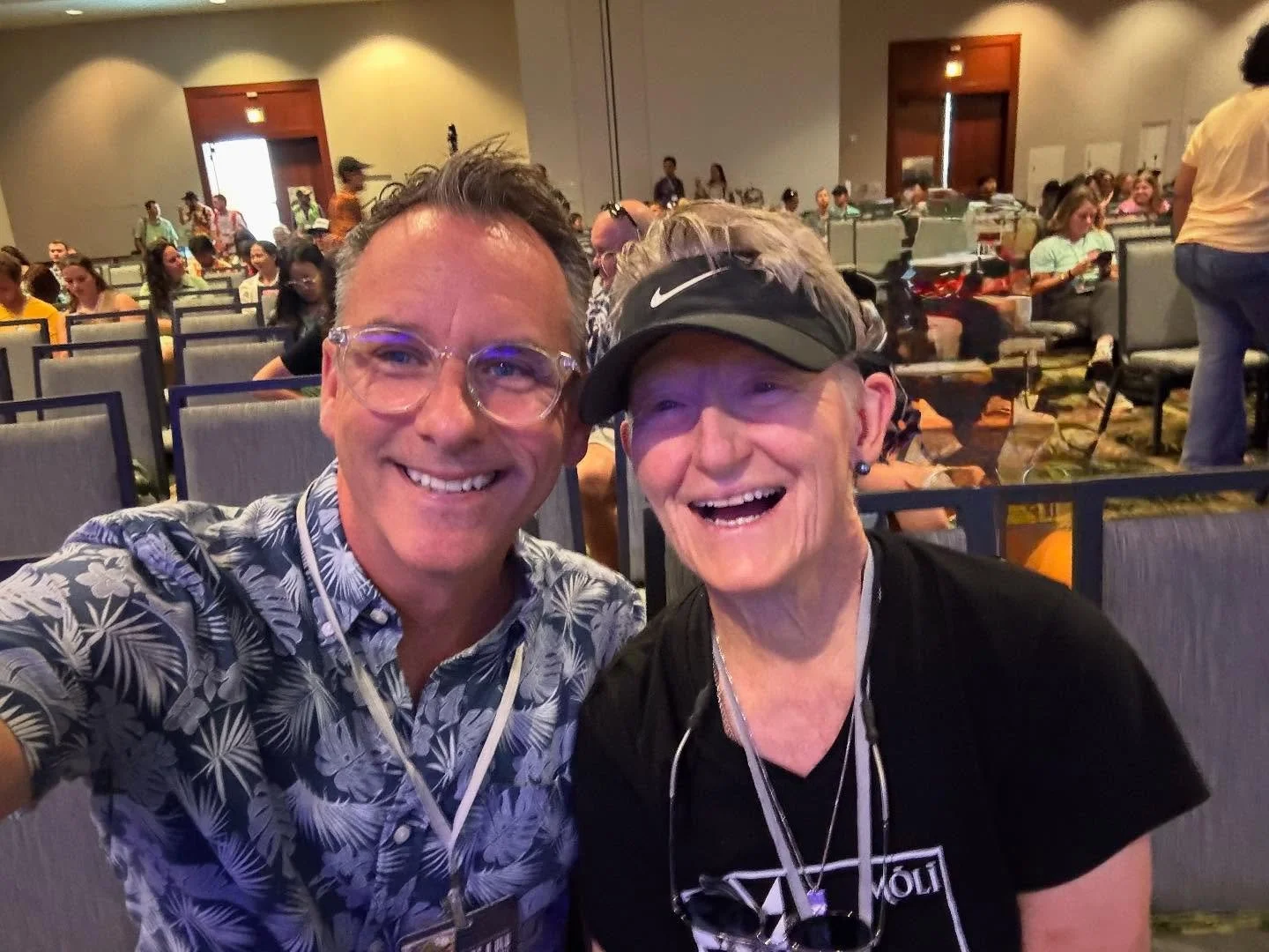 It is an incredible honor to experience the 2025 Hawaiʻi Conservation Conference and to connect and reconnect with passionate conservationists across the state doing this incredibly important work. And, always great fun to see friends like Hob Osterl