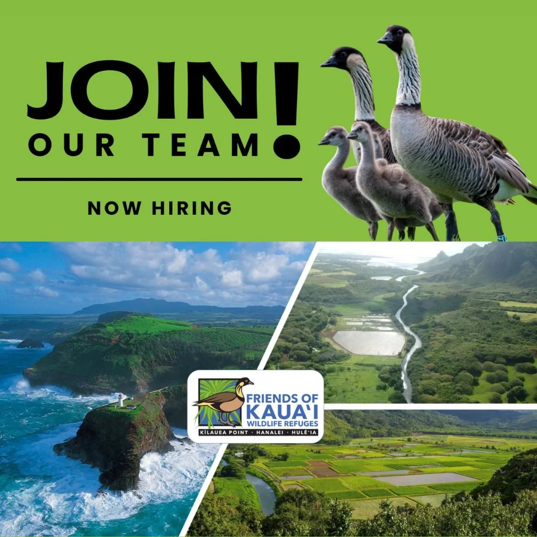 Maintenance &amp; Habitat Restoration Specialist

Join our team at the Kauaʻi National Wildlife Refuge Complex (NWRC) and help steward some of the most majestic and important habitat management sites on Kauaʻi. This full time position is a key role w