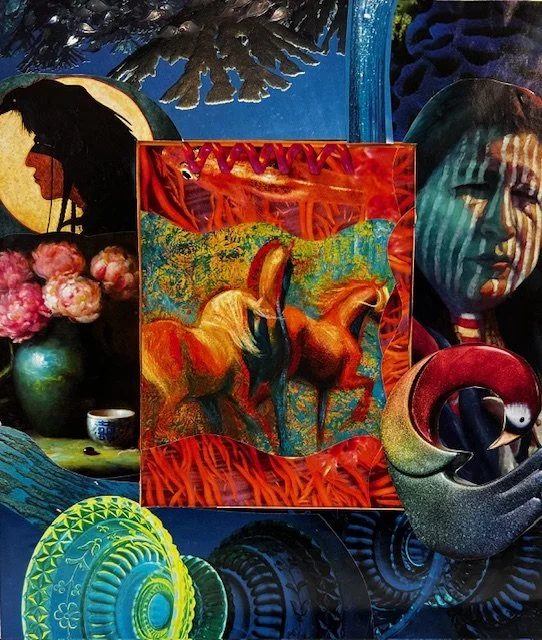 INVITATIONAL : "Visions of Love" Collage in Paper