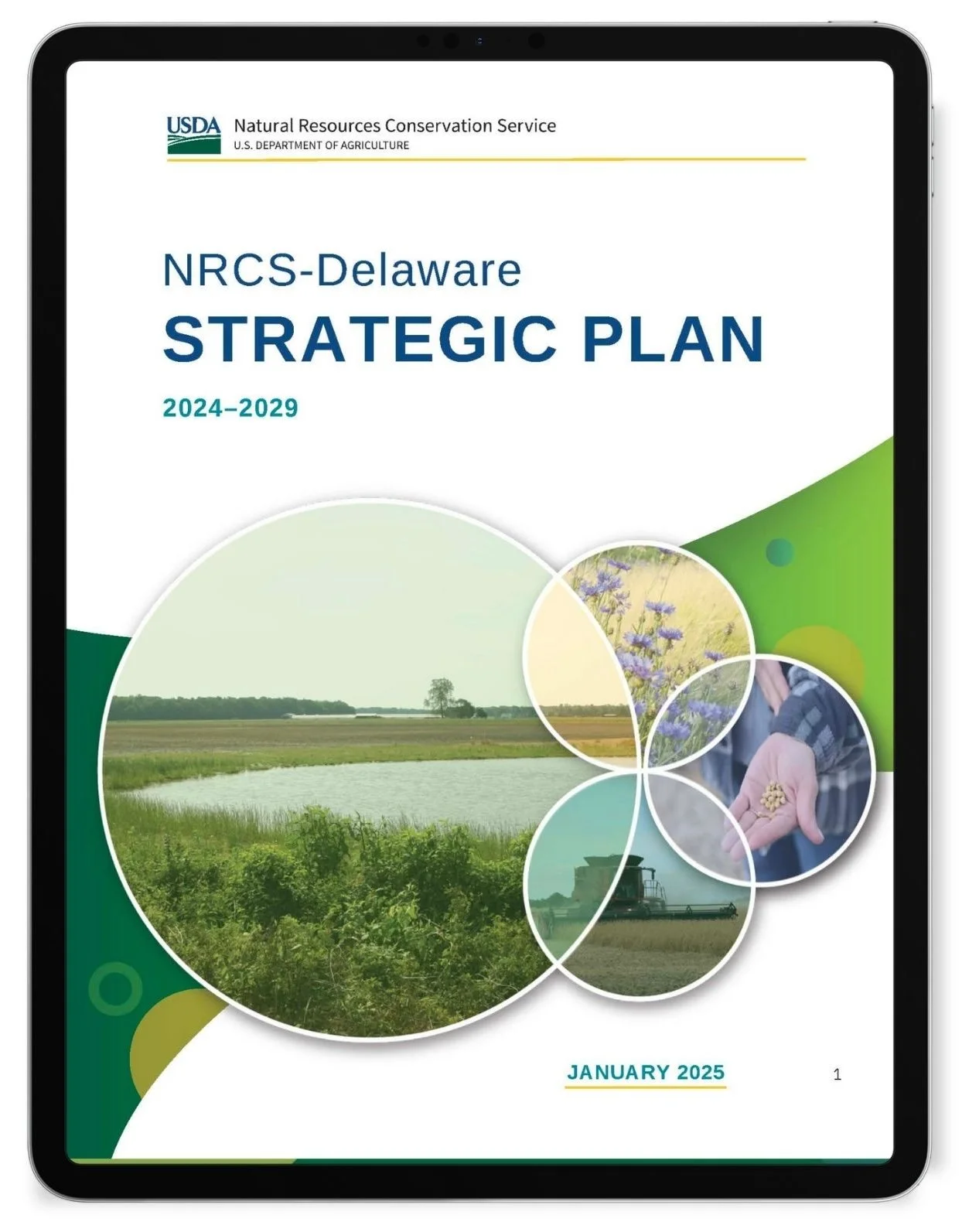 NRCS Delaware Strategic Plan Ipad Cover