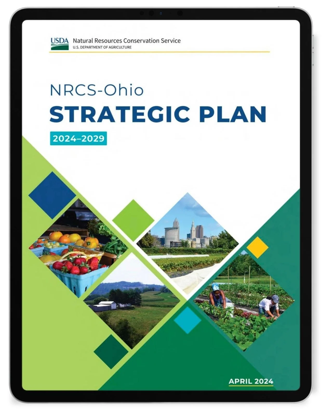 NRCS Ohio Strategic Plan Ipad Cover