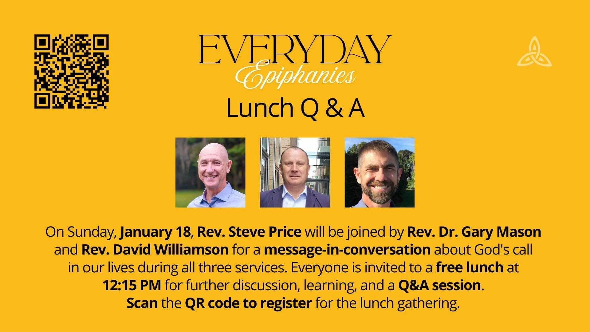 Everyday Epiphanies Lunch Q & A