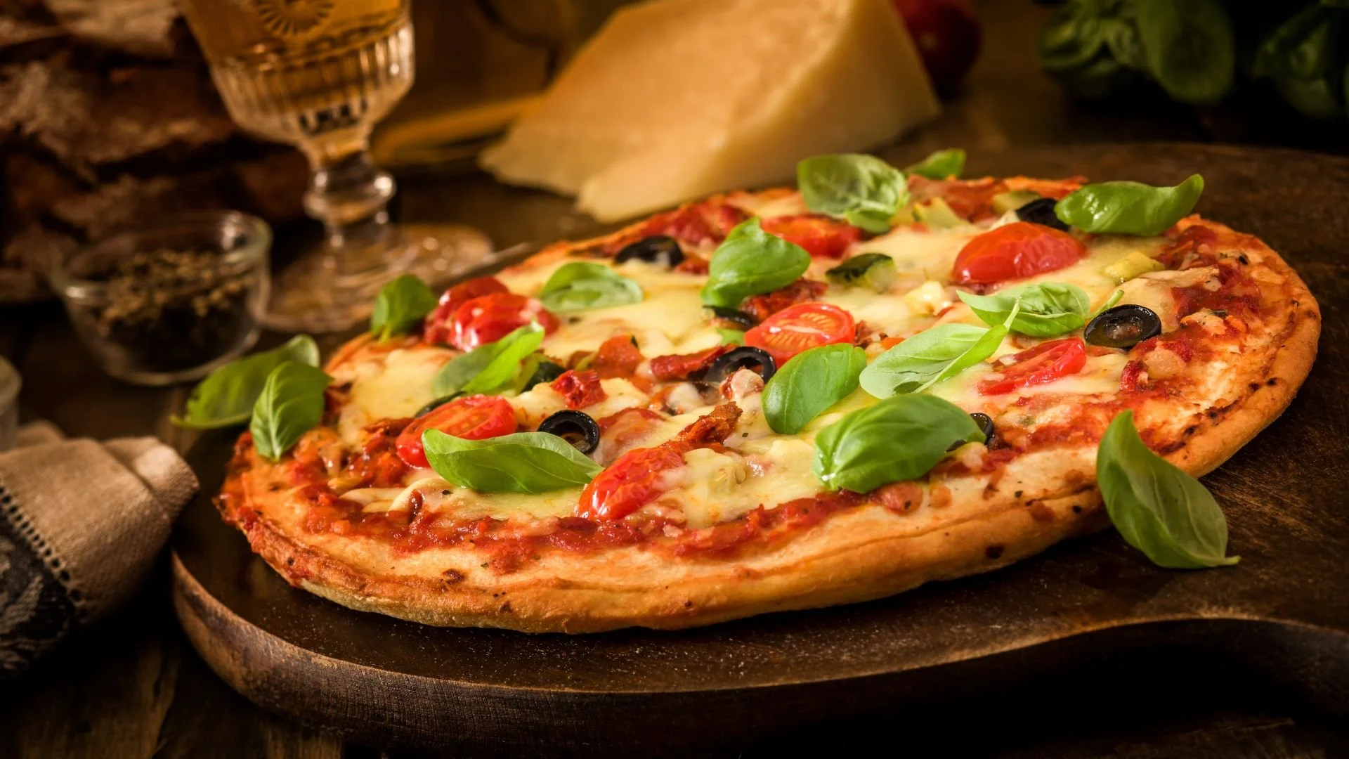 Pizza and Puzzles Family Game Night