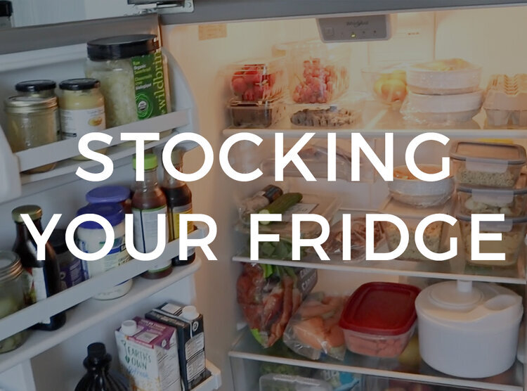 Get a tour of my own fridge to see how I do it at home in a realistic way