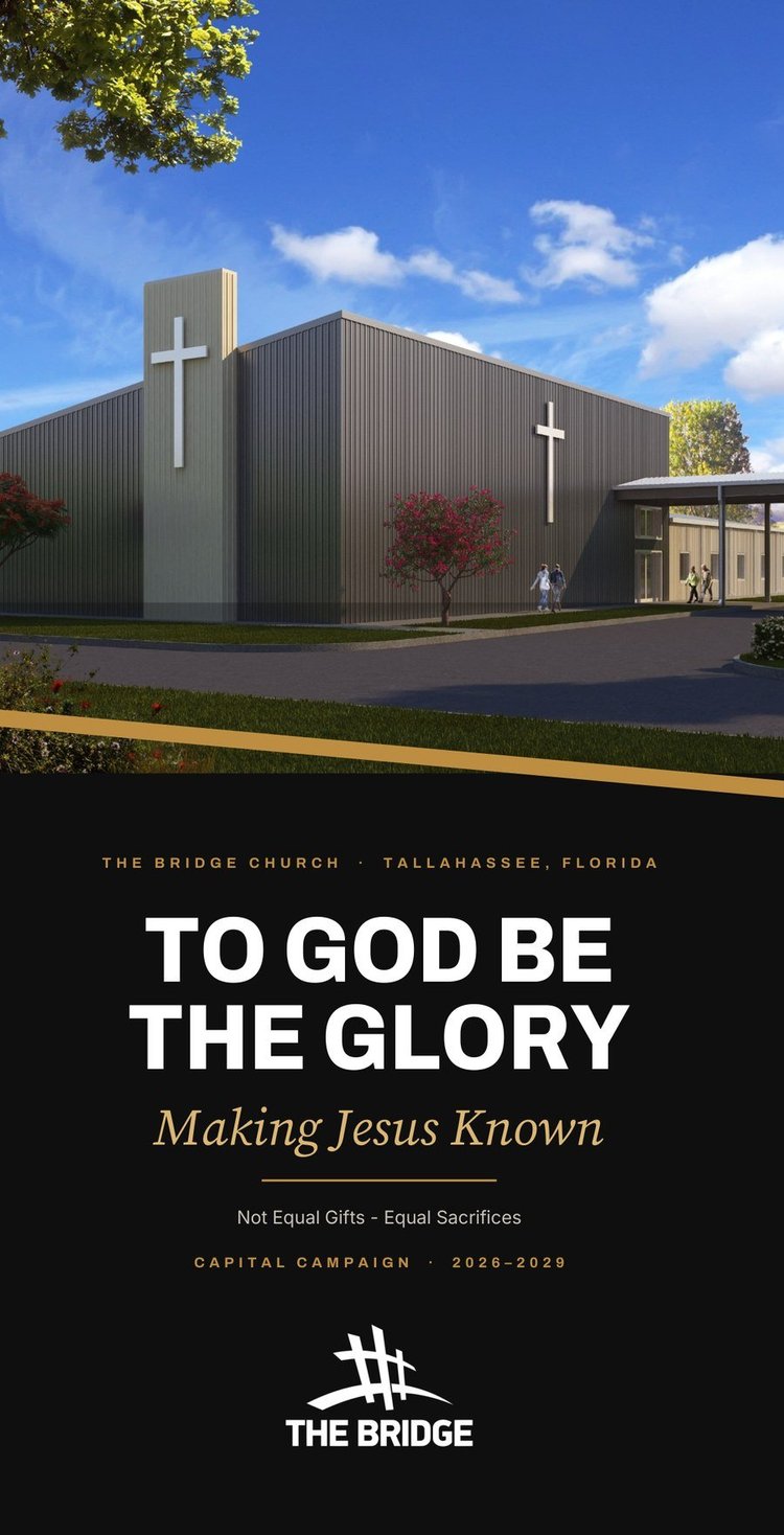 To God Be The Glory campaign brochure