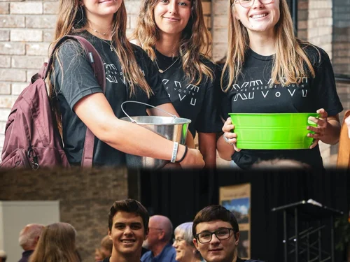 Bridge Youth students on a Wednesday night