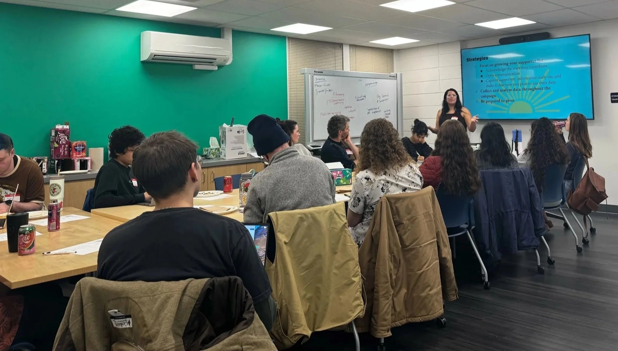 The Clean Energy Leadership Institute workshop with attendees