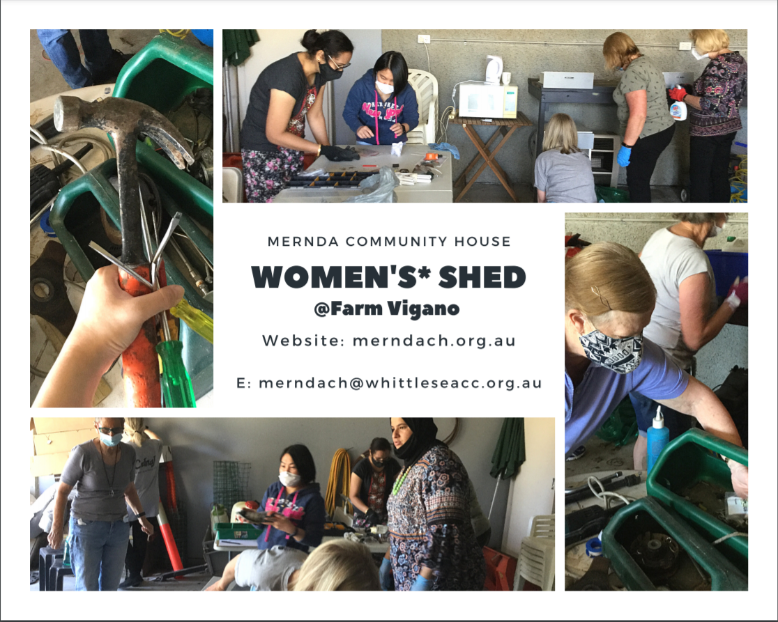 Women’s*Shed Working Bee