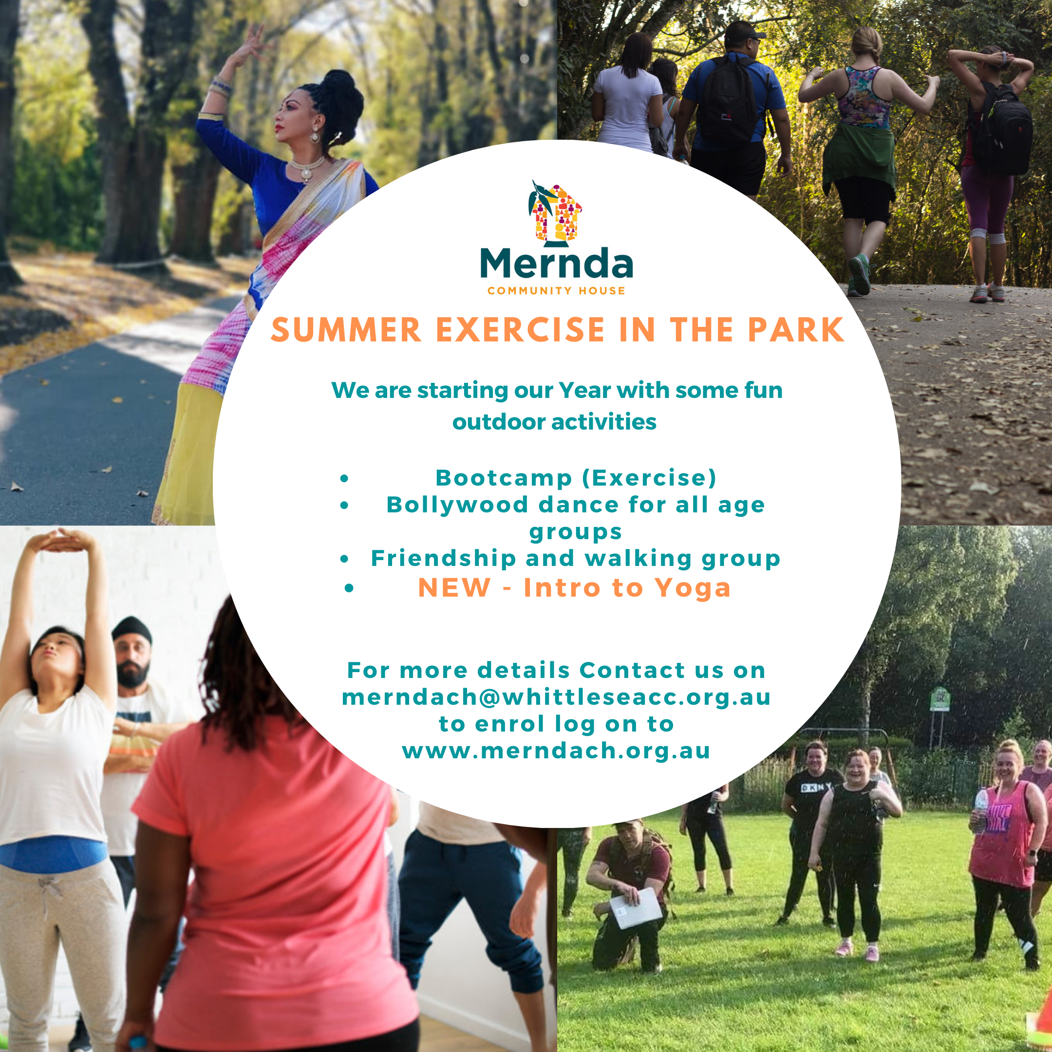 Summer Exercise in the Park!