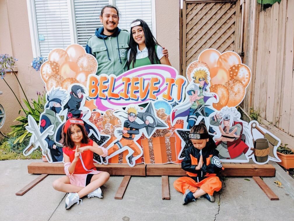 Naruto Family Reunion Yard Greeting
