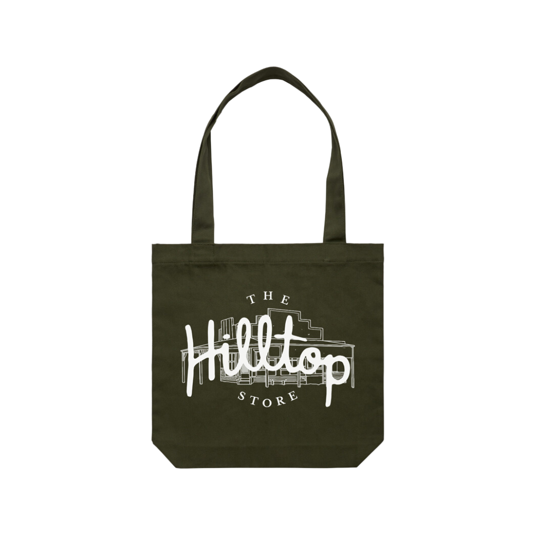 The Hilltop Store_Green Tote_ Bag_ Merchandise_V2.png