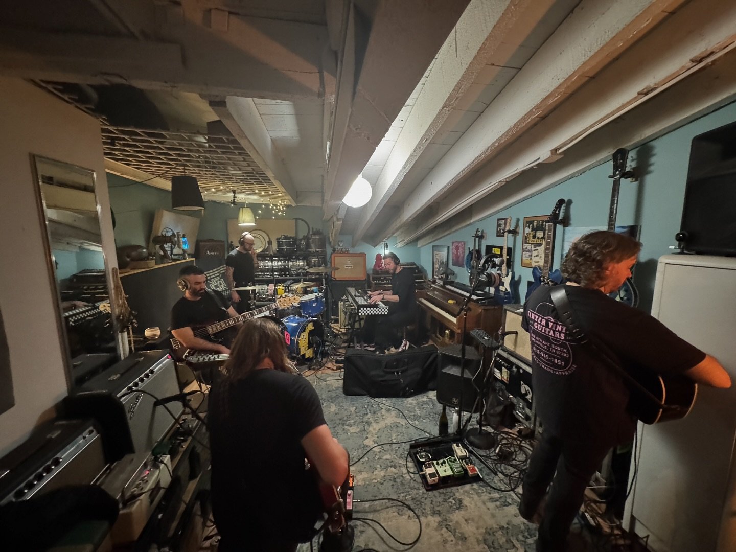 Everest Cale tracking in the Live Room today. @everestcale