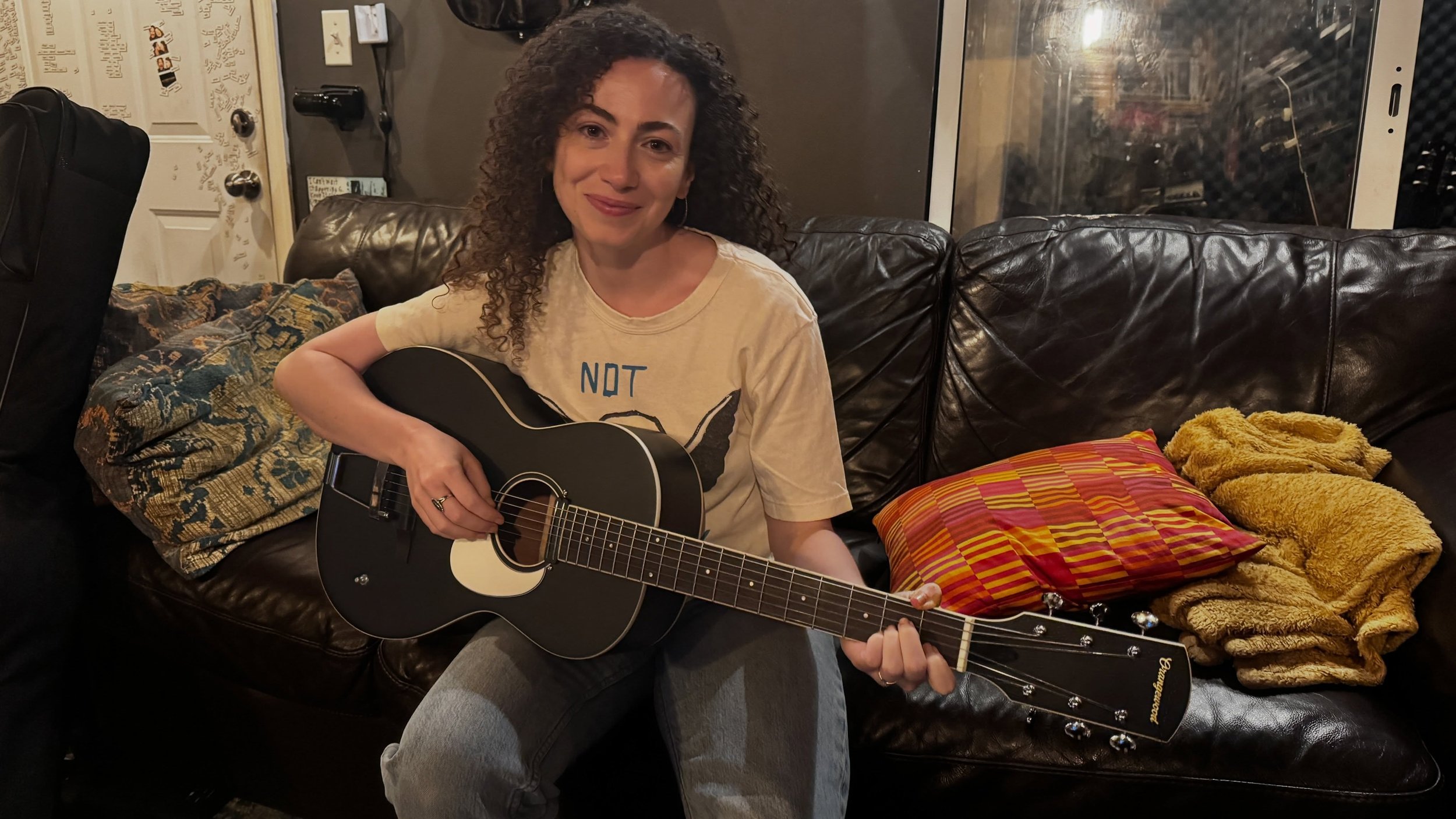 Great to have @karaarena back in the studio tonight making plans for her next record