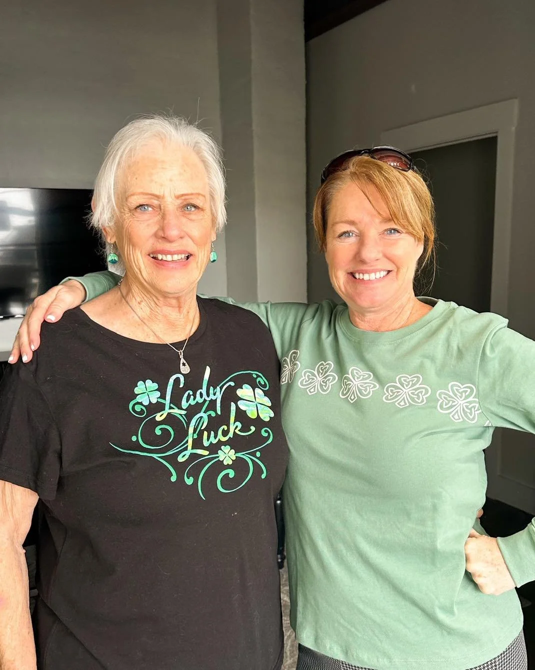 These two weren&rsquo;t going to get pinched today! 😉

Hopefully you didn&rsquo;t either! 🍀