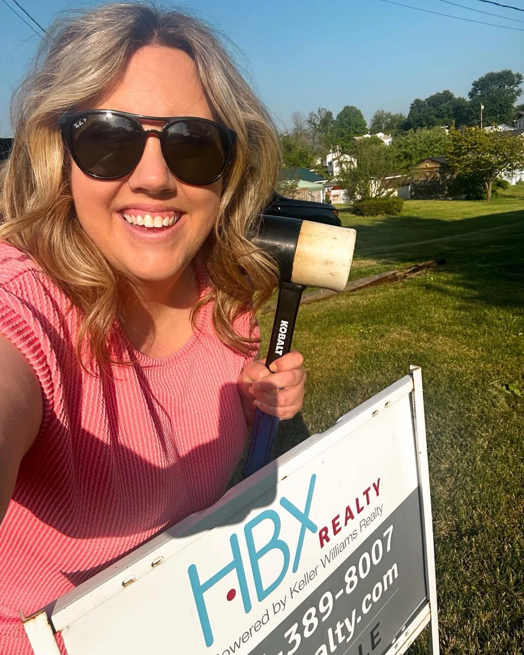 We&rsquo;ve been pretty busy lately helping you all buy and sell homes across the NETN and SWVA. And with less rain means we have to bring out the big guns&hellip; aka our mallet! If you hear some loud banging it may just be us putting a sign out in 