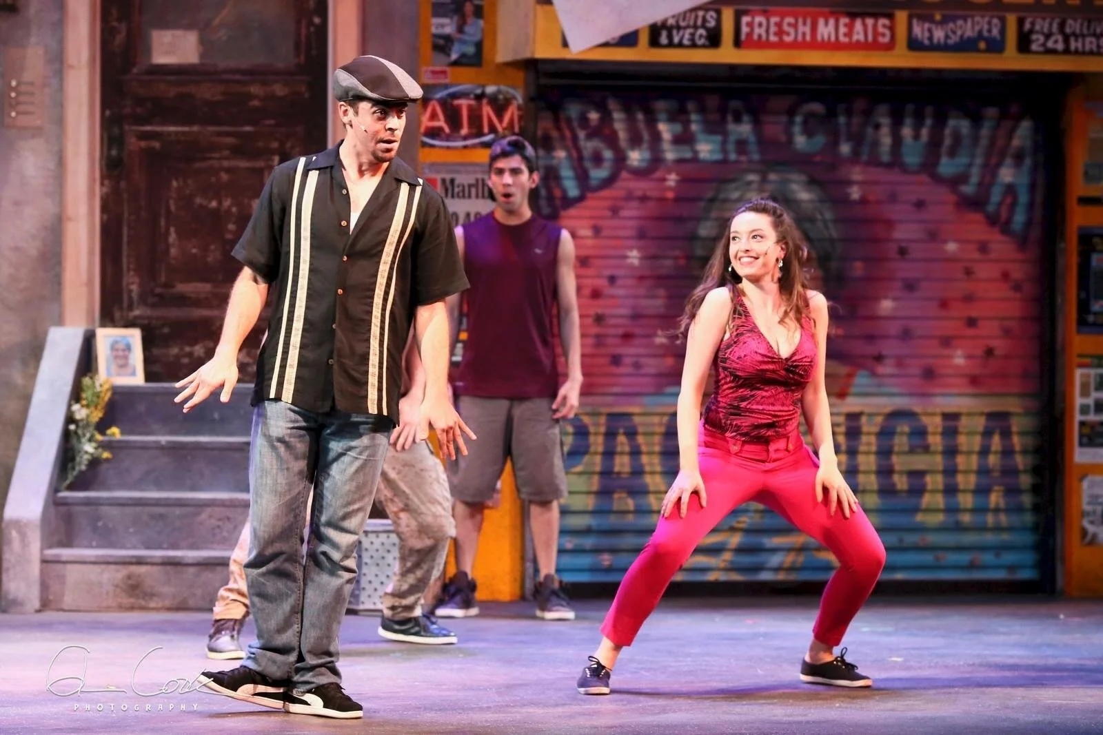 Ensemble in In The Heights, Wheelock Family Theatre 