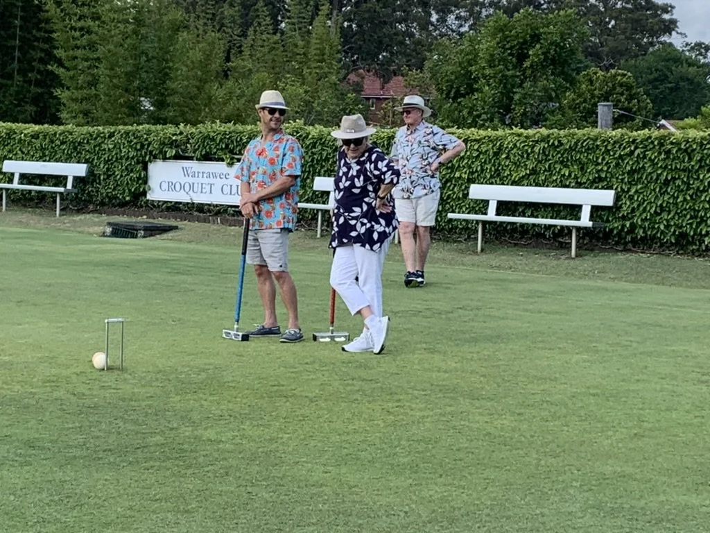 2025 Waiting to play Summer Cup croquet