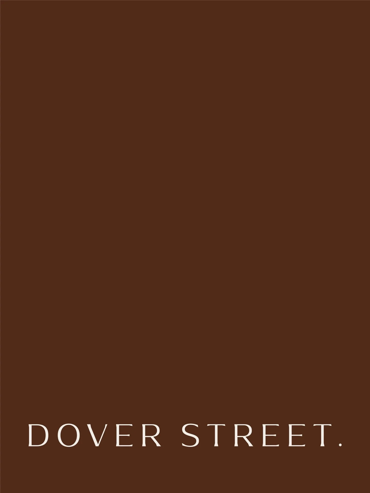 Branding and visual language system created for @doverstreet_studio 

Built around presence, permanence and restraint, the identity balances bold expression with a refined, editorial edge. Intentional typography, layered neutrals and considered detai