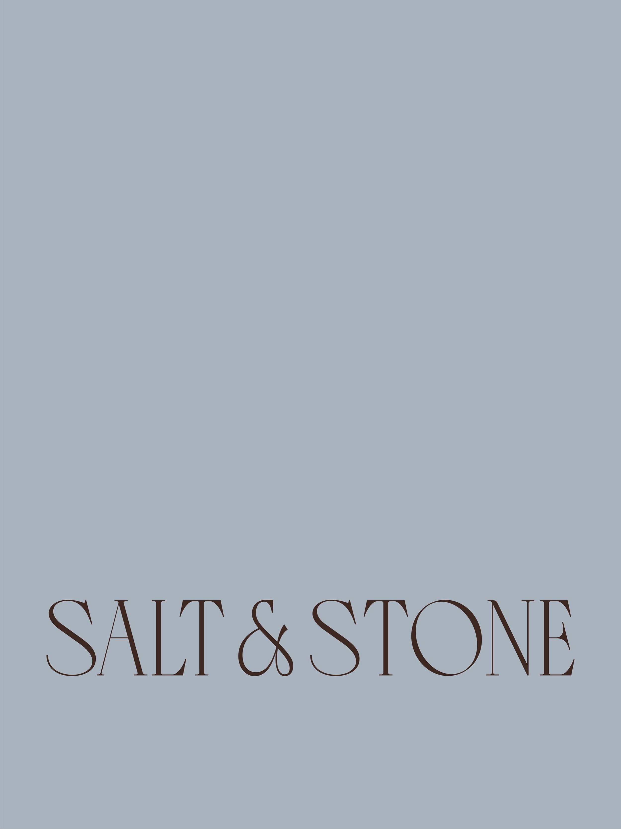 A closer look at the brand identity we created for @saltandstoneinteriors_ designed to reflect a new chapter for the studio.

Our branding process always begins with strategy. Through our Brand Strategy Questionnaire, we uncovered where Salt &amp; St