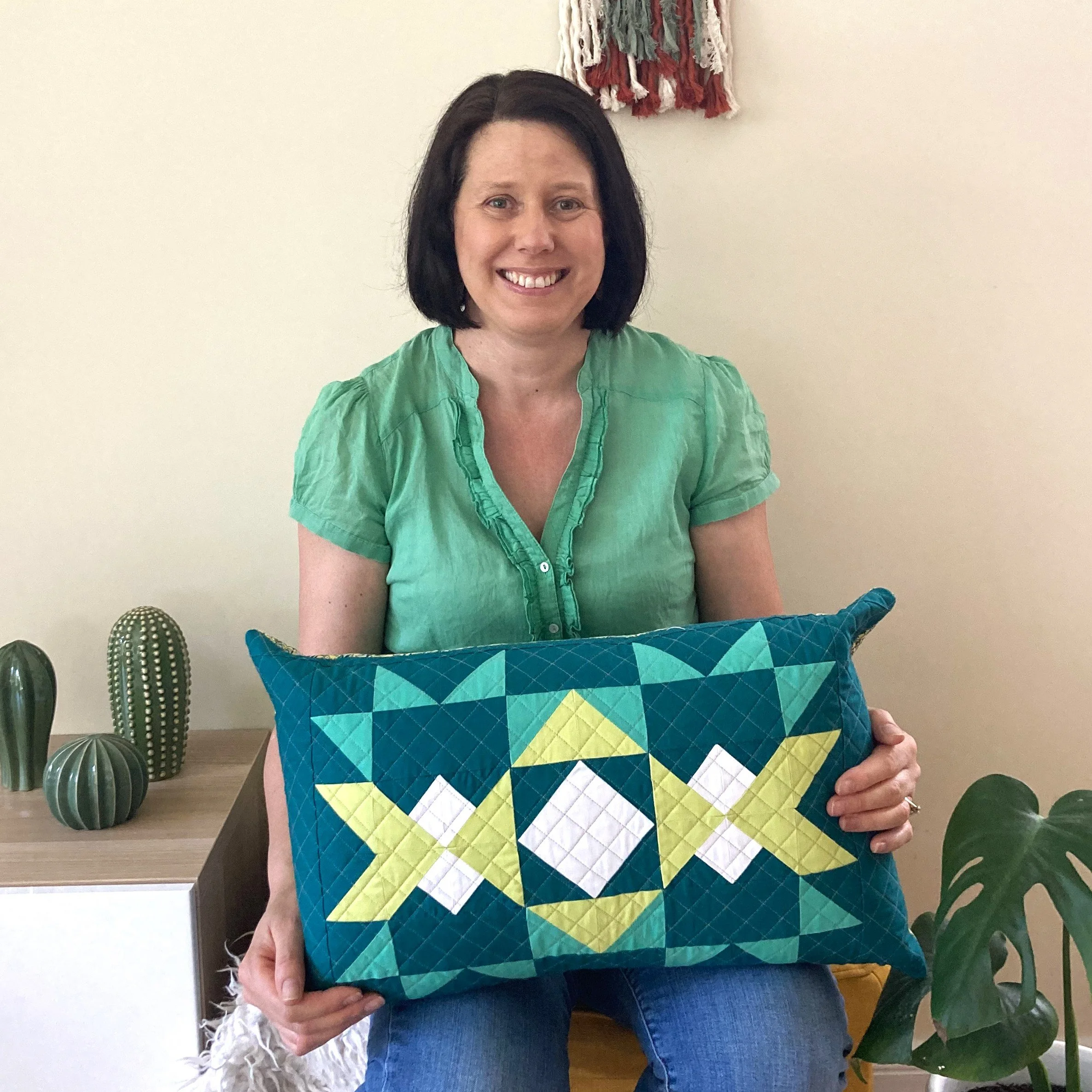 Lisa Briese, Quilt Designer and owner of Lou Lou & Betty
